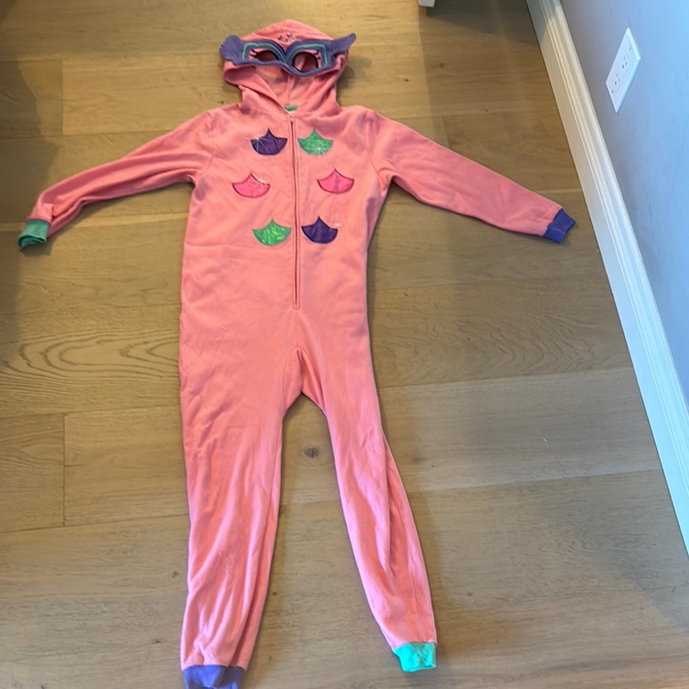 Kids Pink One Piece with Colorful Accents
